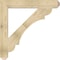 Ekena Millwork Olympic Craftsman Rough Sawn Bracket, Douglas Fir, 6"W x 46"D x 46"H BKT06X46X46OLY04RDF - alternate 3